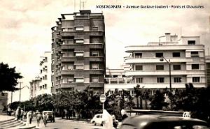 Mostaganem - Avenue Gustave Joubert et Ponts et Chaussees